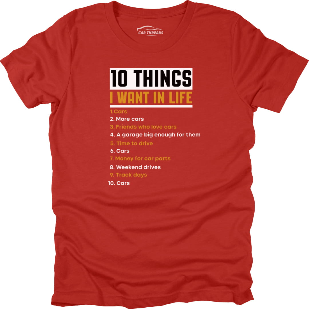 10 Things I Want