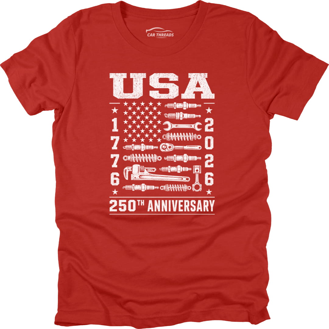 250th USA Garage Flag