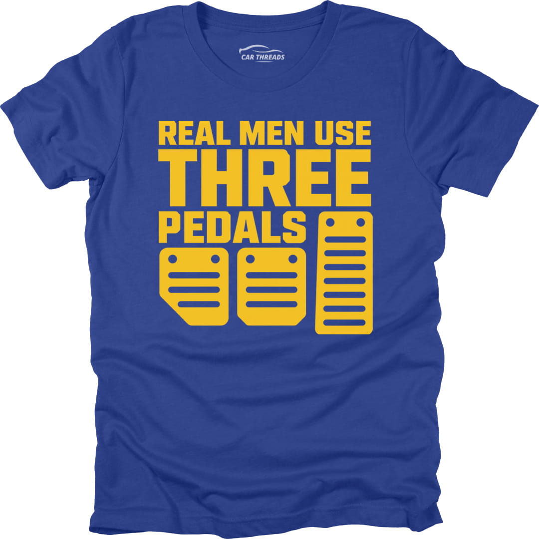 Real Men Use Three Pedals