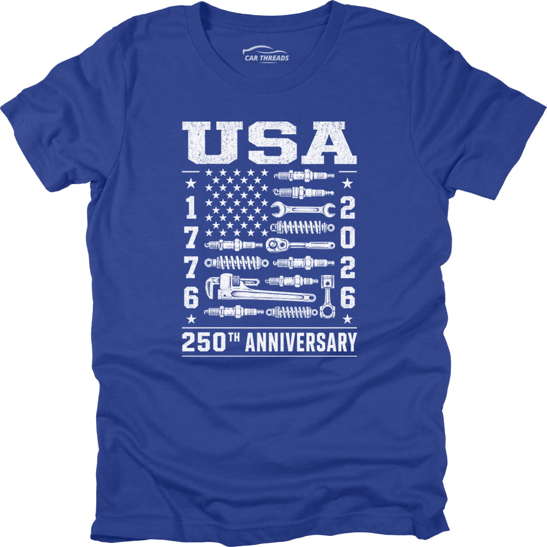 250th USA Garage Flag
