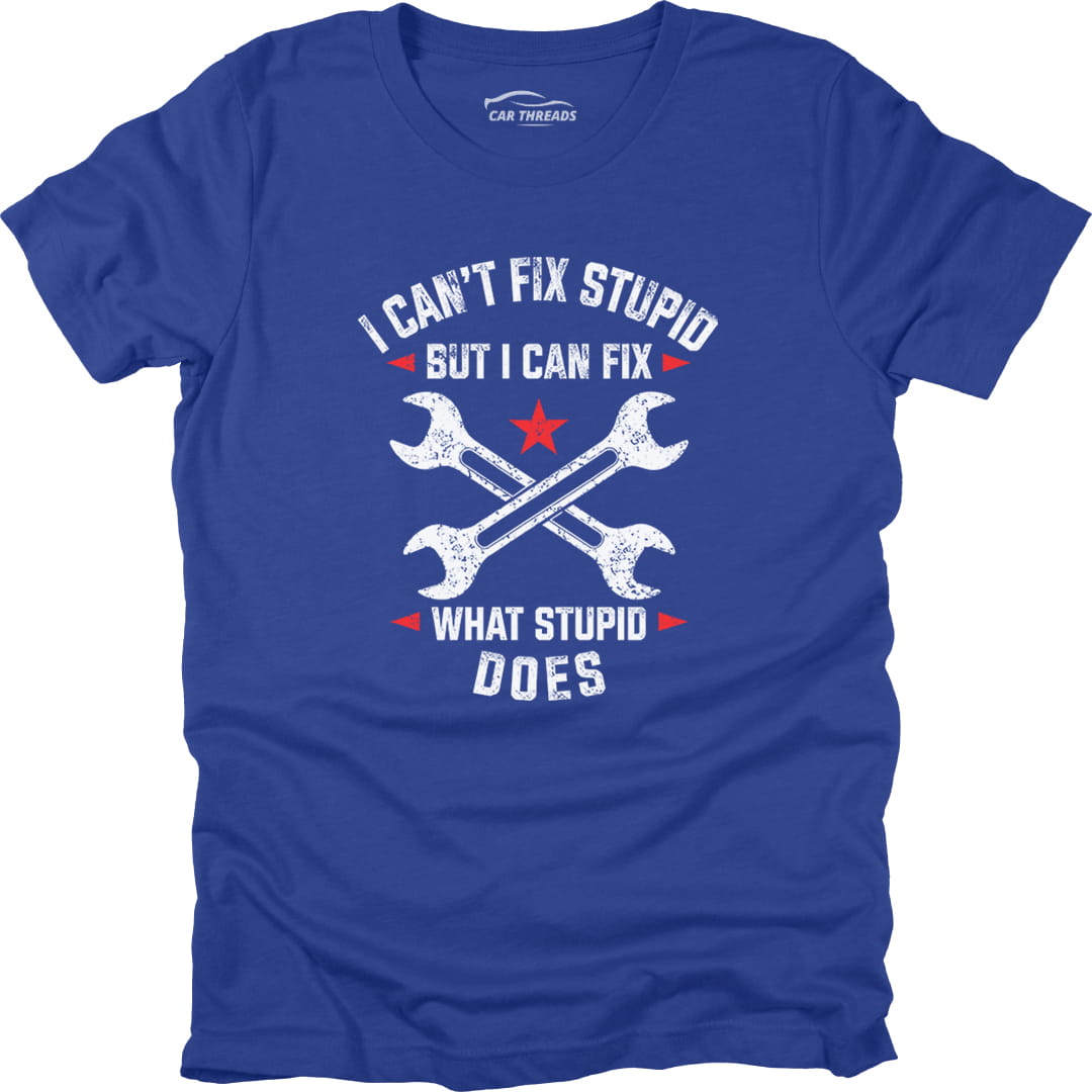 I Can't Fix Stupid