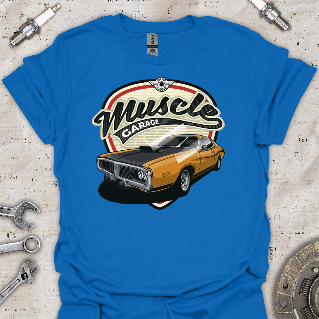 Muscle Garage T-Shirt - Car Threads