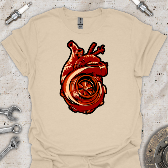 Turbo Heart T-Shirt - Car Threads