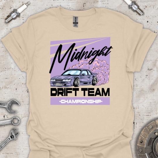 Midnight Drift Team T-Shirt - Car Threads