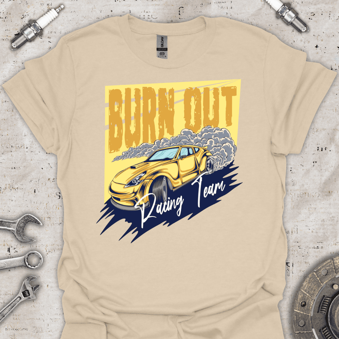 Burnout Racing T-Shirt - Car Threads