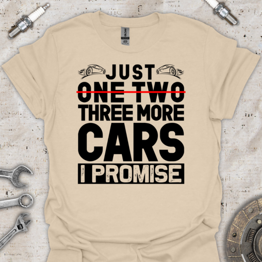 Three More Cars T-Shirt - Car Threads