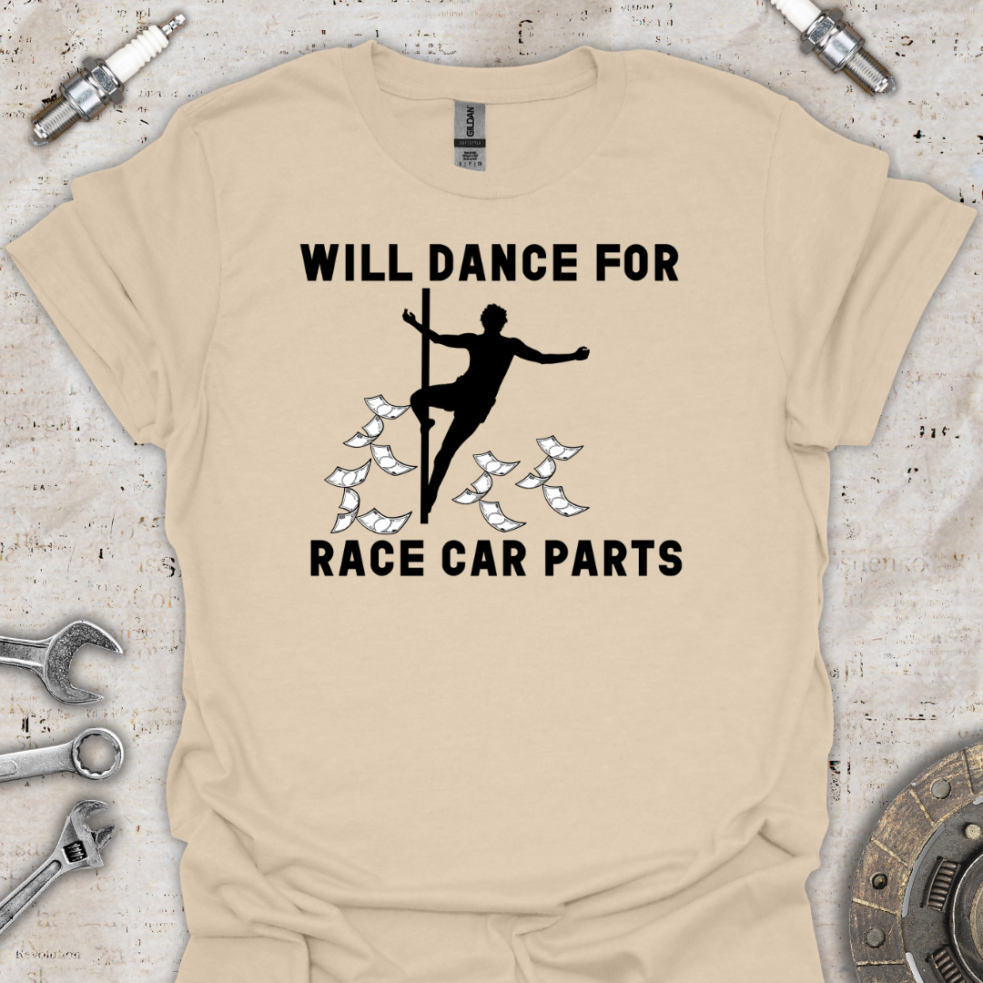 Race Car Funny T-Shirt - Car Threads