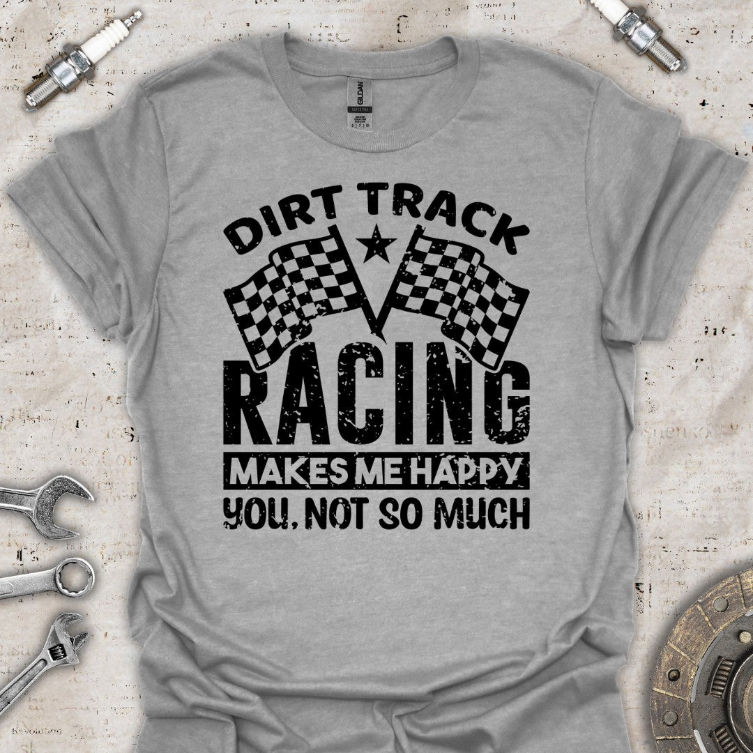 Dirt Track Racing T-Shirt - Car Threads