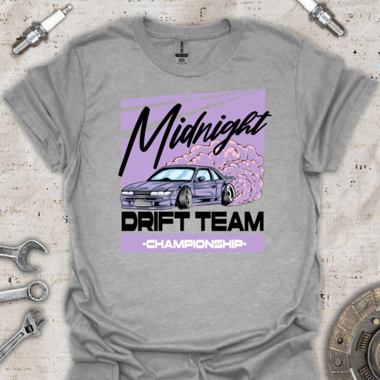 Midnight Drift Team T-Shirt - Car Threads