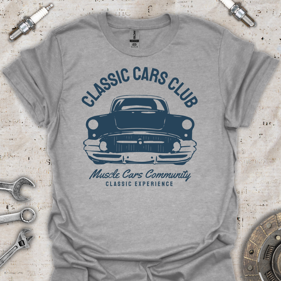 Classic Cars Club T-Shirt - Car Threads