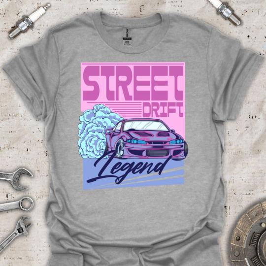 Street Drift Legend T-Shirt - Car Threads