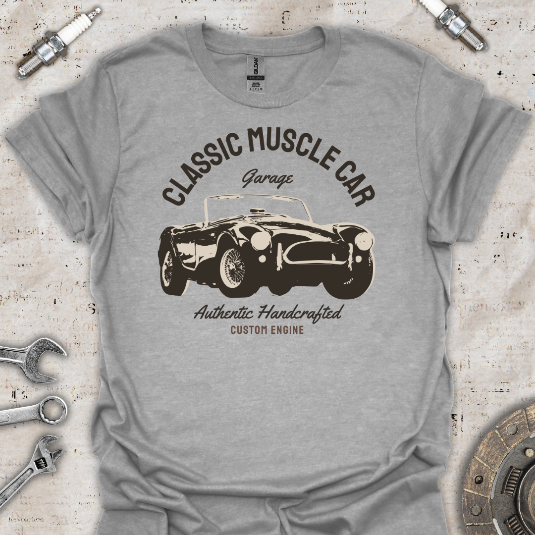 Authentic Handcrafted T-Shirt - Car Threads