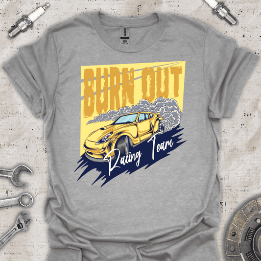 Burnout Racing T-Shirt - Car Threads