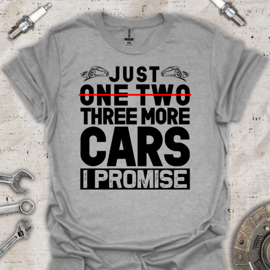 Three More Cars T-Shirt - Car Threads