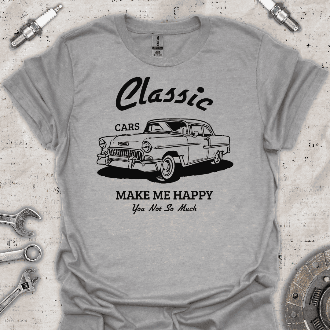 Classic Car Funny T-Shirt - Car Threads