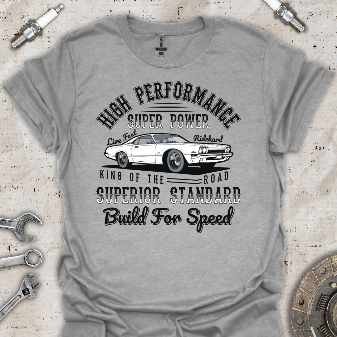 High Performance T-Shirt - Car Threads