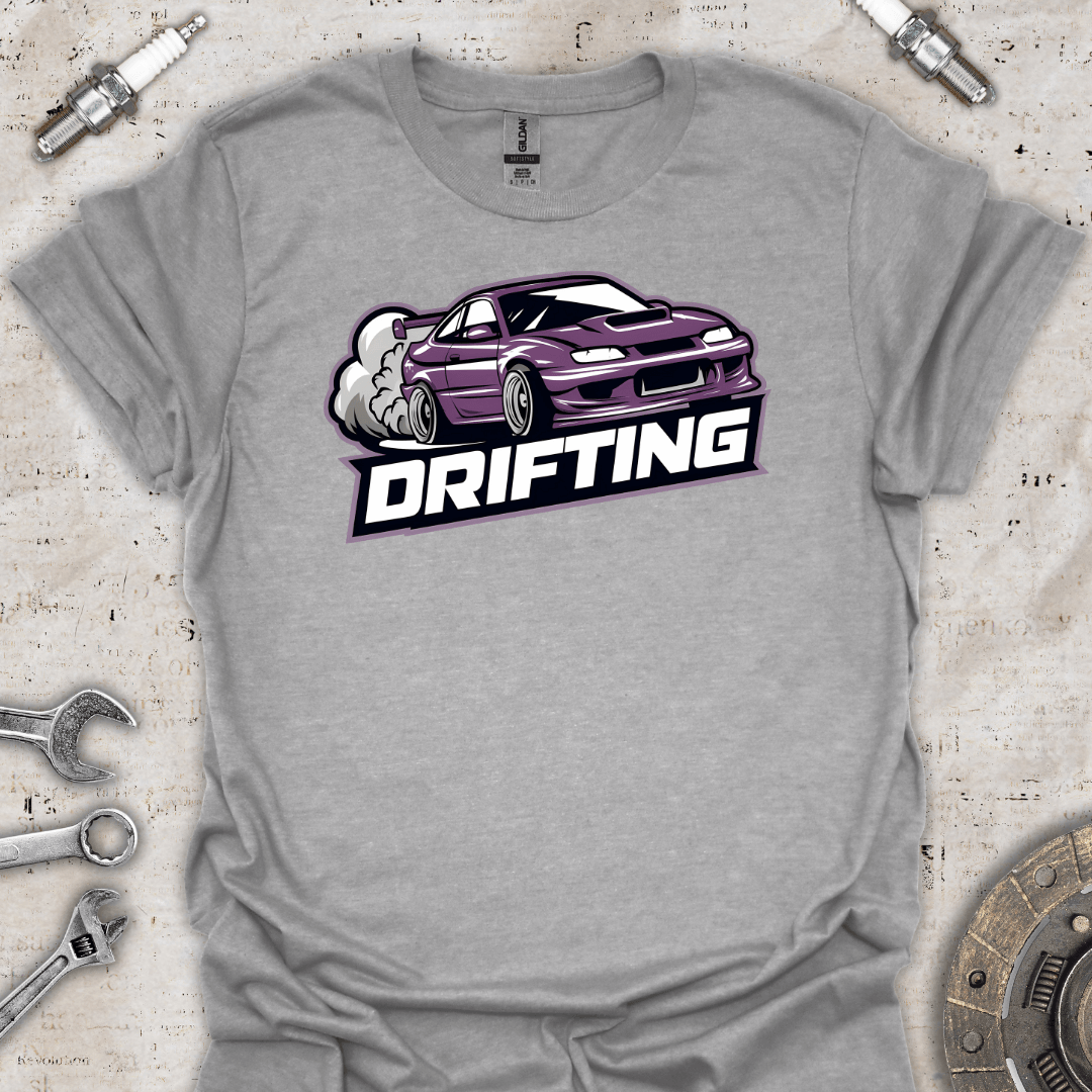 Drifting Car T-Shirt - Car Threads