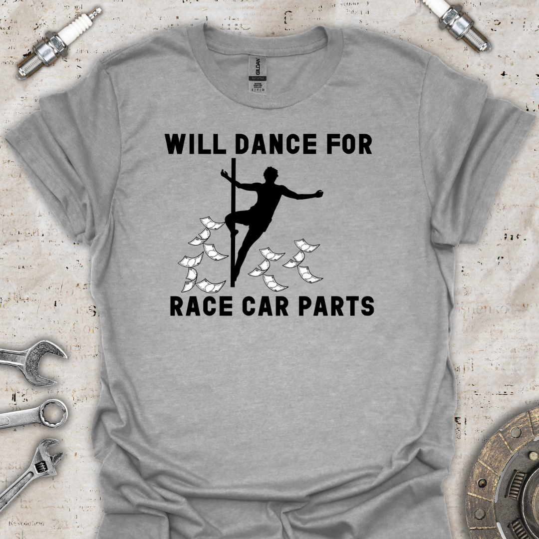 Race Car Funny T-Shirt - Car Threads