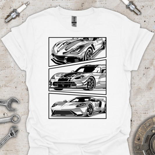 Racing Car T-Shirt - Car Threads