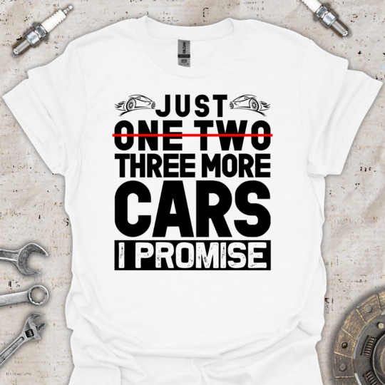 Three More Cars T-Shirt - Car Threads