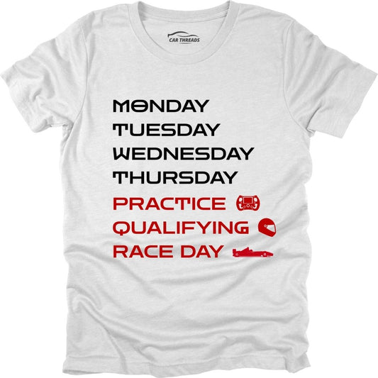 Race Week Schedule