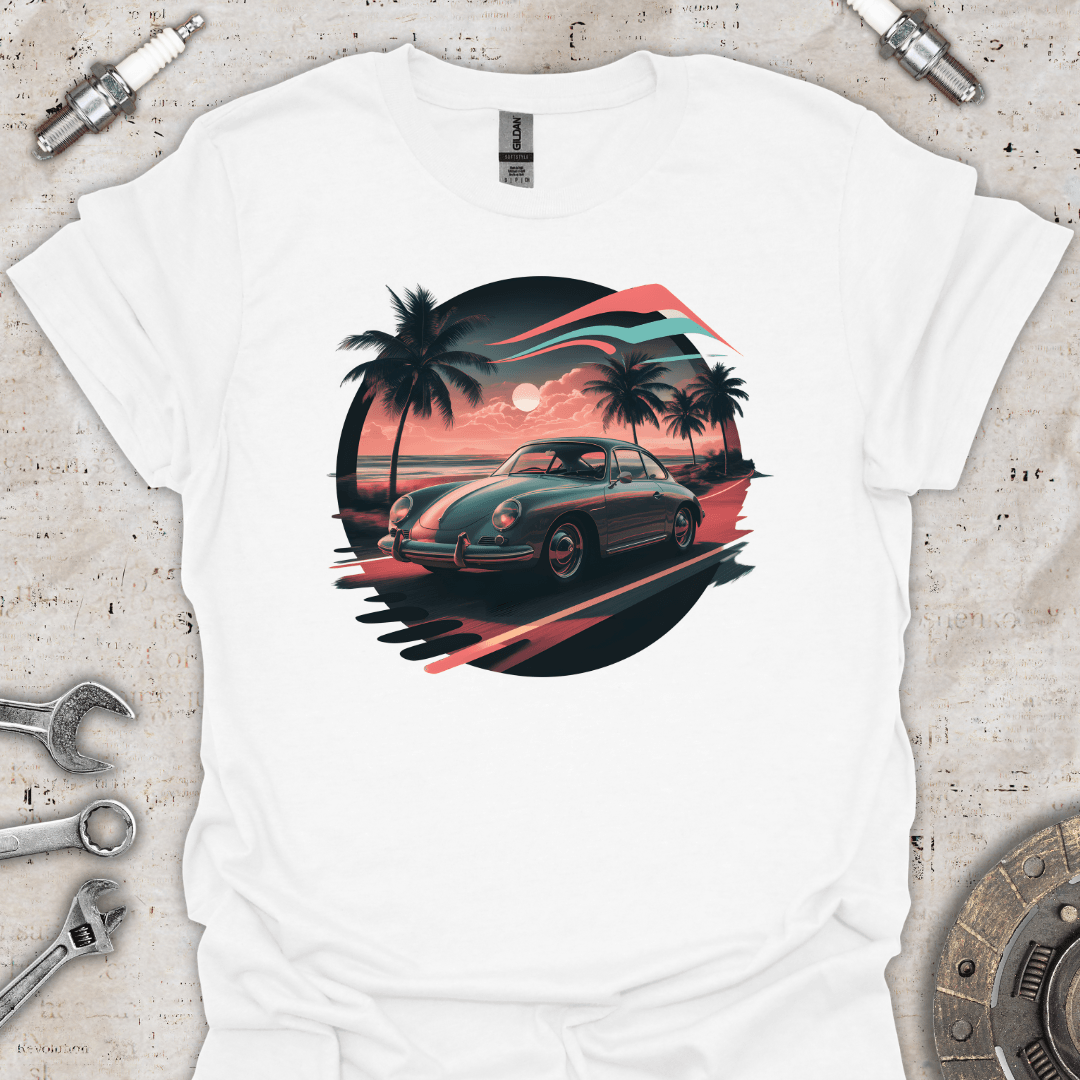 Sunset classic car T-Shirt - Car Threads